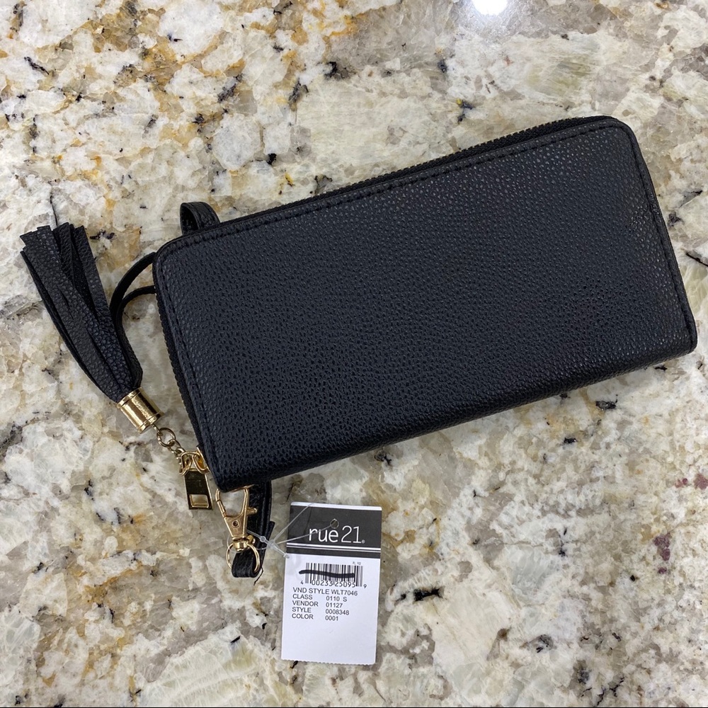 Black Clutch Bag NWT